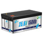 24V 150Ah LiFePO4 Battery, 3840Wh Lithium RV Battery,Deep Cycles & 10-Year Lifetime, for Marine, Trolling Motor, Solar Off-Grid System