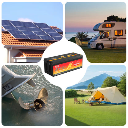 48V 100Ah LiFePO4 Battery,150A BMS,5120Wh Up to 15000 Cycles,MOSEWORTH for Golf Cart,RV,Solar Home